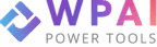 WPAI Power Tools logo with gradient purple-blue icon and text