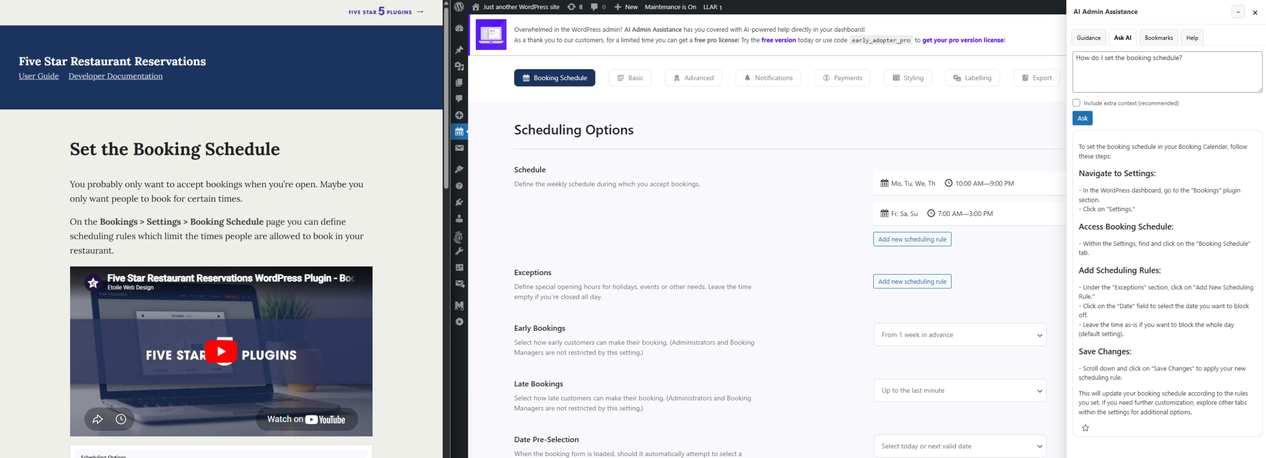 How to replace WordPress docs with contextual help